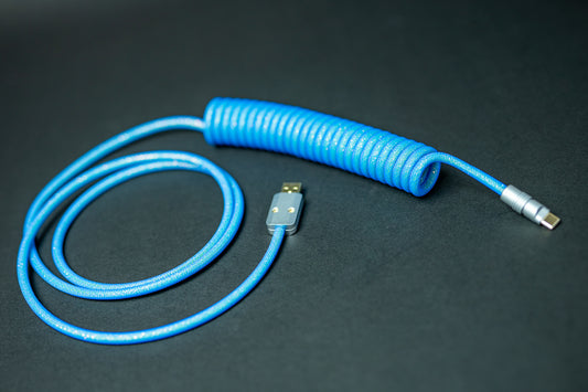 Jumbo Coiled CNC USB C Cable