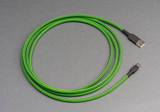 Toxic Themed Mechanical Keyboard Cable
