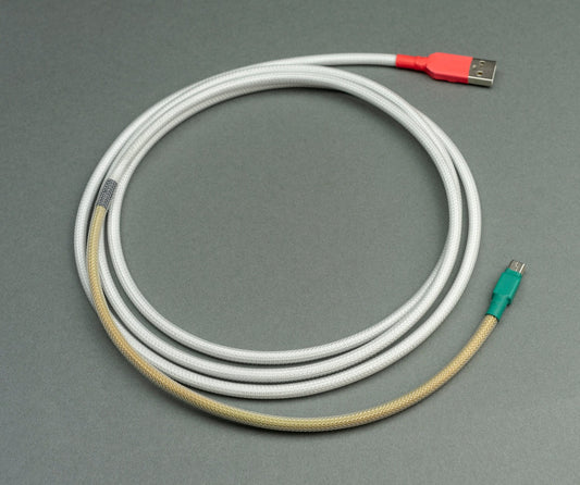 Two Tone GMK 9009 Themed Mechanical Keyboard Cable 