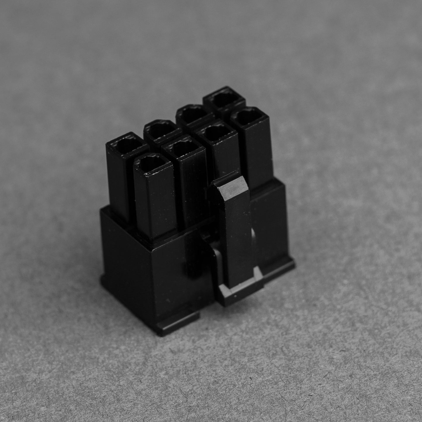 Black 8 pin EPS female connector 