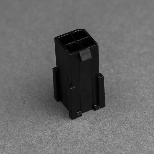 Black 4 pin EPS male connector 