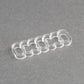14 Slot Cable Combs Black White Clear Acrylic