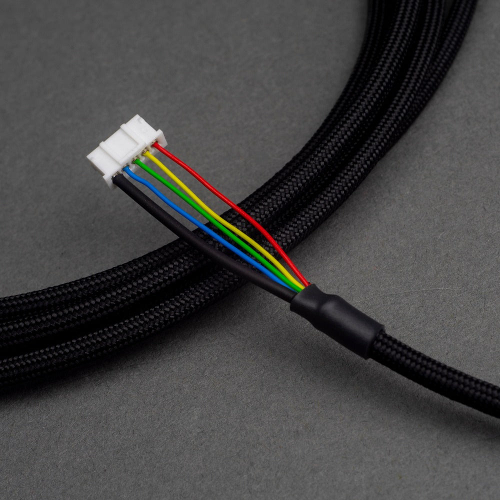 Custom, handmade, artisan cables for Filco Mechanical Keyboards. Choose your length, 550 paracord base & MDPC-X / Techflex double sleeving and coils